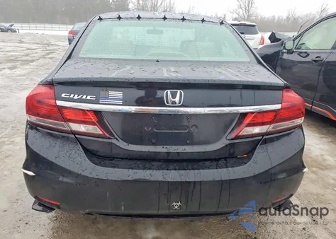 2013 Honda Civic Ex z USA, uszkodzony, nr VIN 2HGFB2F82DH532513